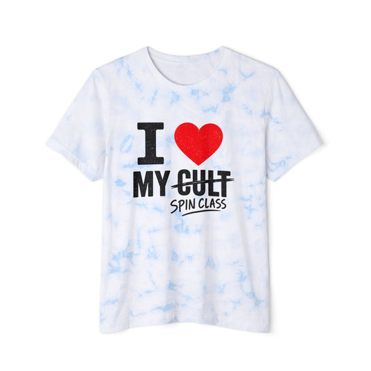 heart my cult tie dye