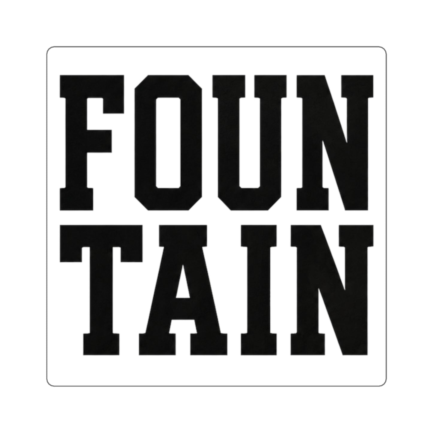 fountain